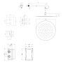 Villeroy & Boch Universal Taps & Fittings Unterputz-Thermostat-Set inkl. Regenbrause und Handbrause - Produktansicht