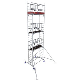 Krause ProTec Fahrgerüst Alu Standhöhe 6,30 m