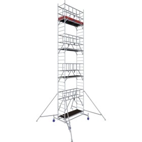 Échafaudage en aluminium ProTec Hauteur de travail 7,30 m