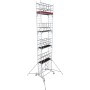 Krause Échafaudage en aluminium ProTec hauteur de travail 8,30 m