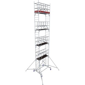 Krause Échafaudage en aluminium ProTec hauteur de travail 8,30 m