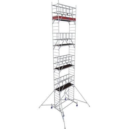 Krause Échafaudage en aluminium ProTec hauteur de travail 8,30 m