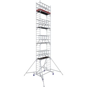 Échafaudage en aluminium ProTec hauteur de travail 8,30 m