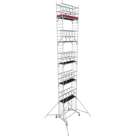 Krause Échafaudage en aluminium ProTec hauteur de travail 10,30 m