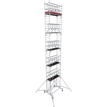 Krause Échafaudage en aluminium ProTec hauteur de travail 10,30 m