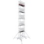 Krause Échafaudage en aluminium ProTec hauteur de travail 10,30 m - vue détaillée