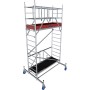 Krause ProTec System XS Faltgerüst Alu, Standhöhe 2,80 m