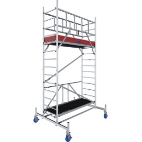 Ponteggio pieghevole ProTec System XS in alluminio, altezza di lavoro 2,80 m