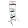 Krause Sistema ProTec XS impalcatura pieghevole in alluminio altezza di lavoro 5,80 m