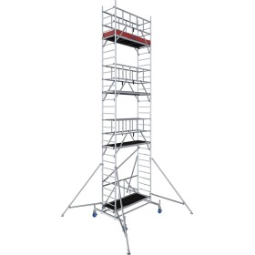 Sistema ProTec XS Ponteggio Pieghevole in Alluminio Altezza di Lavoro 6,80 m
