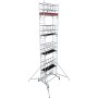 Krause Échafaudage pliant en aluminium ProTec System XS Hauteur de travail 7,80 m