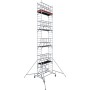 Krause Échafaudage pliant en aluminium ProTec System XS Hauteur de travail 7,80 m - vue détaillée