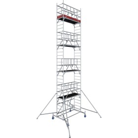 Sistema di impalcatura pieghevole in alluminio ProTec XS altezza di lavoro 7,80 m