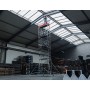 Krause Échafaudage pliant en aluminium ProTec System XS Hauteur de travail 7,80 m - vue technique