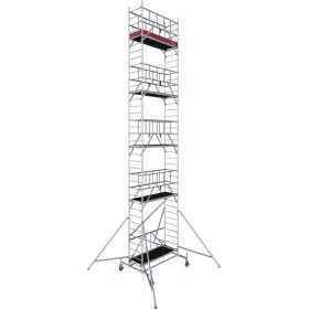 Sistema ProTec XS Ponteggio pieghevole in alluminio Altezza di lavoro 8,80 m