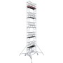 Krause Ponteggio pieghevole ProTec XS in alluminio, altezza di lavoro 9,80 m - vista dettagliata