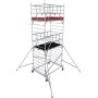 Krause ProTec System XXL Fahrgerüst Breitaufbau Alu Standhöhe 4,30 m