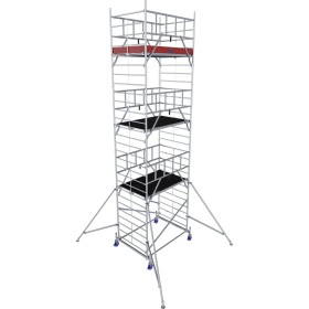 Krause ProTec System XXL Fahrgerüst Breitaufbau Alu Standhöhe 6,30 m