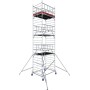 Krause ProTec System XXL Fahrgerüst Breitaufbau Alu Standhöhe 6,30 m - Detailansicht