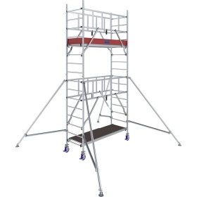 Échafaudage en aluminium ProTec 1000, hauteur de travail 3,20 m