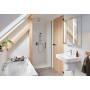 Receveur de douche Villeroy & Boch Architectura Metalrim 90 x 80 x 1,5 cm - photo produit
