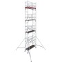Krause Échafaudage en aluminium ProTec 1000, hauteur de travail 7,20 m - vue détaillée