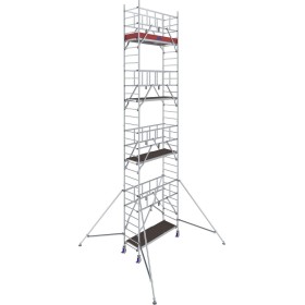 Échafaudage en aluminium ProTec 1000, hauteur de travail 7,20 m