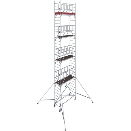 Krause Échafaudage en aluminium ProTec 1000, hauteur de travail 8,20 m