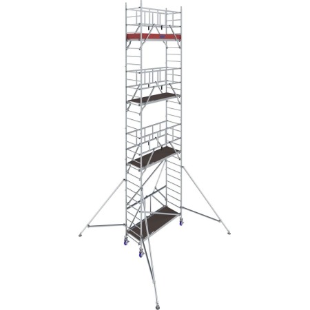 Krause ProTec XS 1000 Ponteggio pieghevole in alluminio, altezza di lavoro 6,70 m