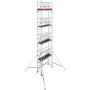 Krause Impalcatura pieghevole in alluminio ProTec XS 1000, Altezza di lavoro 7,70 m