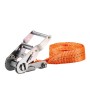 Zurrpack 50x stk. Umreifungsgurt 35 mm mit Druckratsche – 6 m – 2000 daN in 5 Farben - Detailansicht