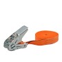Zurrpack Pack 10x stk. Umreifungsgurt 25 mm mit Druckratsche – 6 m – 800 daN Orange - Detailansicht