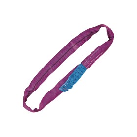 Zurrpack Rundschlingen Einfachmantel – 1000kg Tragkraft – violett – 1 bis 6 meter