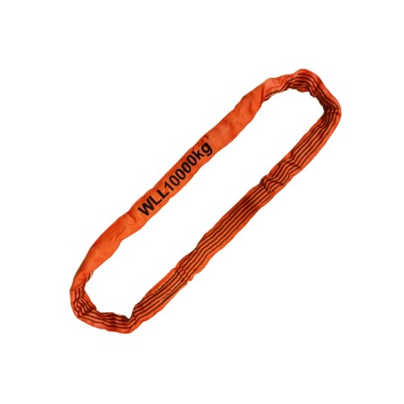 Zurrpack Rundschlingen Einfachmantel – 10'000kg Tragkraft – orange – 1 bis 6 meter