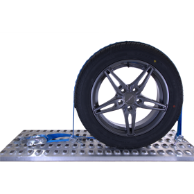 Zurrpack Radsicherungsgurt 2-teilig 3-Punkt 35 mm – Fahrzeuge bis 4500kg – LC 1500 daN