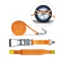 Zurrpack Radsicherungsgurt 3-teilig 50 mm – 3.25 m – Fahrzeuge bis 4500kg – LC 2000 daN - Detailansicht