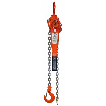 Zurrpack Argano a leva 1500 kg - compatto & robusto - con sblocco catena - EN 818-7 - Qualità industriale