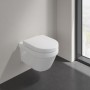 Villeroy & Boch Architectura WC-Sitz Compact mit Quick Release und Softclose - technische Ansicht