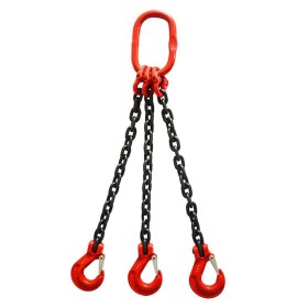 Zurrpack Kettengehänge 3-Strang – 17'000 kg – Nenndicke 16mm – Güteklasse 8