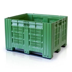 Wolfstahl Bigbox 120 x 100 x 78 cm perforiert 3 Kufen