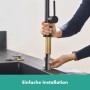 Robinet de cuisine monocommande hansgrohe Talis M54 270, basse pression, 1jet - vue technique