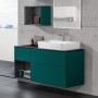 Villeroy & Boch Finion Waschtisch 60 cm mit Hahnloch, mit ViFlow Überlauf - technische Ansicht