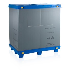 Wolfstahl Grossvolumen Klappbare Bigbox 120 x 80 x 100 cm