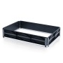 Wolfstahl Kunststoff-Palettenrahmen 121 x 81 x 20.5 cm 4 Scharniere