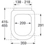 Villeroy & Boch Subway WC-Sitz mit Quick-Release
