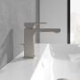 Rubinetto monocomando per lavabo Villeroy & Boch Architectura Square - vista tecnica