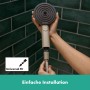 hansgrohe Pulsify Planet Edition Duschkopf 105 3 Strahlarten Relaxation wassersparend+ Select - Detailansicht