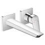 Robinetterie de lavabo encastrée à levier unique hansgrohe Logis Fine