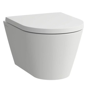 LAUFEN WC mural sans bride Kartell Compact, à chasse d'eau directe