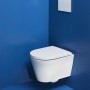 LAUFEN WC mural sans bride Kartell Compact, à chasse d'eau directe - vue détaillée